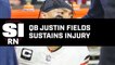 Justin Fields Suffers Injury in 27-24 Loss to Falcons