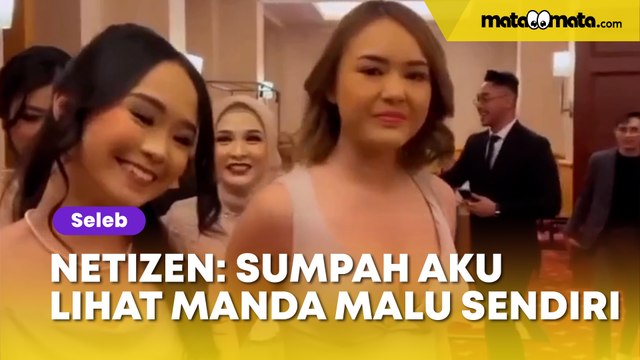 Duh! Baju Amanda Manopo di Nikahan Glenca Chysara Jadi Sorotan: Malu Sendiri Lihatnya