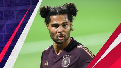 Tampil Beda di Piala Dunia 2022, Begini Gaya Rambut Serge Gnabry.