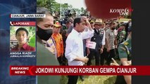 Jokowi dan Ridwan Kamil Kunjungi Pengungsian Korban Gempa Cianjur