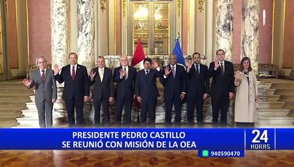 Elvia Barrios: presidenta del Poder Judicial se reunió con Grupo de Alto Nivel de la OEA