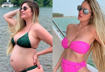 Bárbara Evans diz que emagreceu 25 kg para caber em vestido de noiva