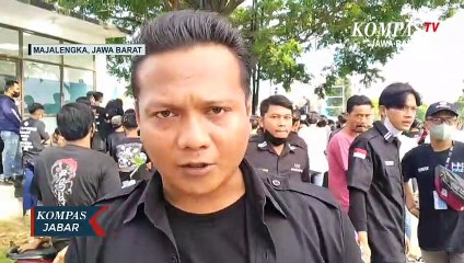 Buruh Di Majalengka Sweeping Pabrik Tuntut Putusan Gubernur