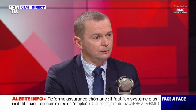 Chômage: La question de la durée d'indemnisation et de l'accompagnement sont des leviers pour la reprise d'emploi , assure Olivier Dussopt