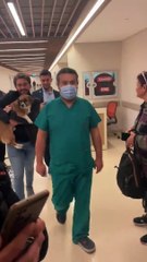 Kaza sonrası Sergen Deveci'den ilk görüntü