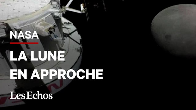Le premier survol de la Lune par la capsule Orion de la NASA en images