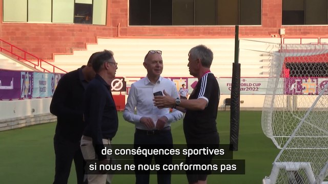 Bierhoff sur l'interdiction du brassard inclusif : Cela ressemble beaucoup à de la censure mais nous ne pouvons pas faire cavalier seul