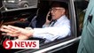 Anwar heads to Istana Negara