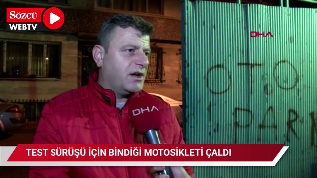 Pazarlık yaptı, denemek için bindi, geri dönmedi