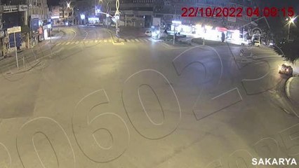 Trafik kazaları KGYS kameralarınca kaydedildi