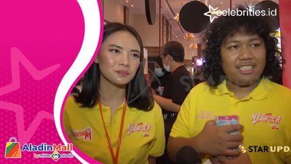Magdalena dan Marshel Bagikan Booth Gratis untuk Berbisnis