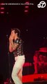 Le chanteur Harry Styles se prend un objet dans la figure en plein concert à Los Angeles - La séquence a été filmée par les spectateurs - Regardez