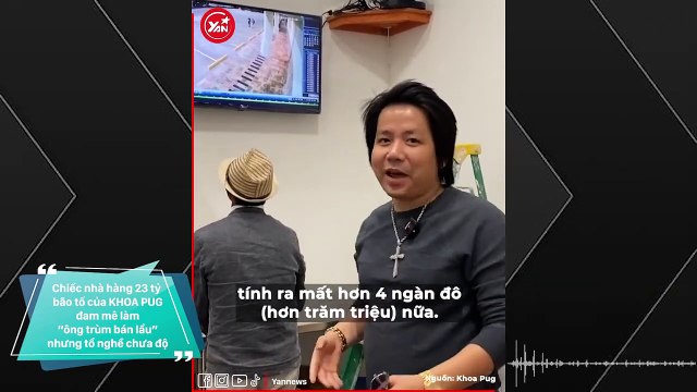 Dù chưa khai trương, nhà hàng của Khoa Pug liên tục gặp sự cố: Bị trộm đột nhập mất cả tỷ đồng