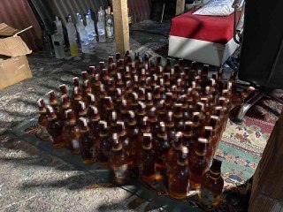 Ümraniye'de depoya sahte alkol operasyonu: 1 gözaltı