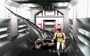 ディノクライシス1　番外編ミッション　ワイプアウト　プレイステーション1（Dino Crisis Operation WiP Playstation 1）