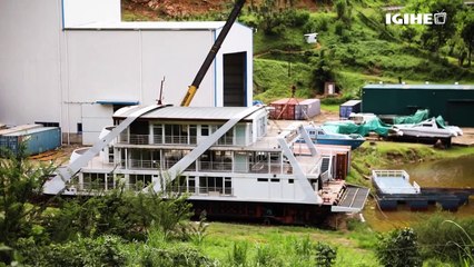 Ibyihariye ku ruganda rwa mbere rukora ubwato burimo za hoteli rwatangiriye i Karongi