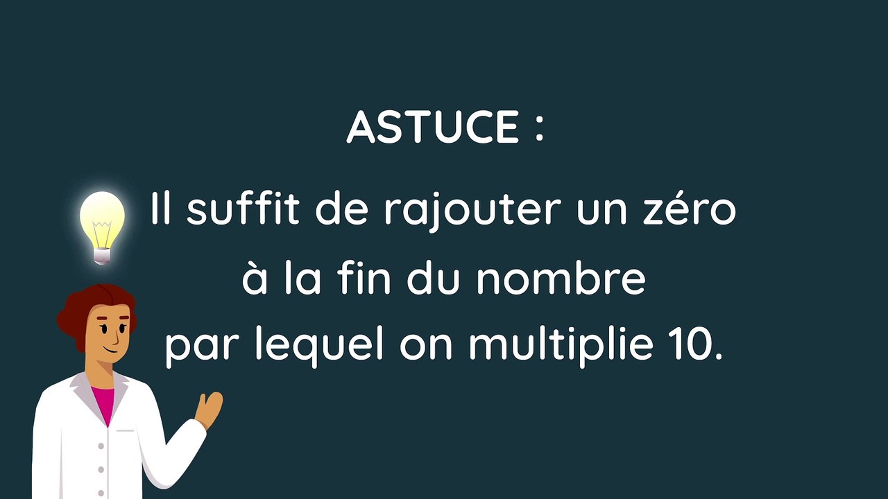 Comment apprendre la table de 10 ?