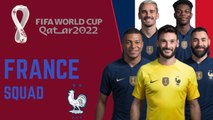 FRANCE Official Squad FIFA World Cup Qatar 2022 | FIFA World Cup 2022