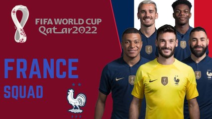FRANCE Official Squad FIFA World Cup Qatar 2022 | FIFA World Cup 2022