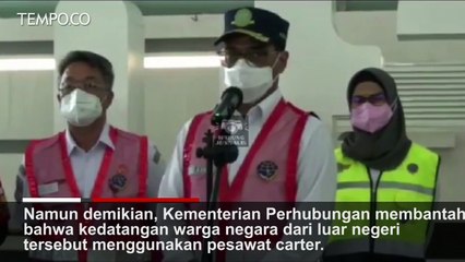 Ratusan WNA Asal Cina Kembali Tiba di Indonesia