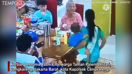 Viral Video, Tak Terima Dimaki "Setan", ART Menganiaya Majikan Lansia