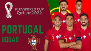 PORTUGAL Official Squad FIFA World Cup Qatar 2022 | FIFA World Cup 2022