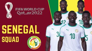 SENEGAL Official Squad FIFA World Cup Qatar 2022 | FIFA World Cup 2022