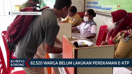 Minim Alat Disdukcapil Kota Sorong Belum Lakukan Perekaman E-KTP Sebanyak 82,520 Jiwa