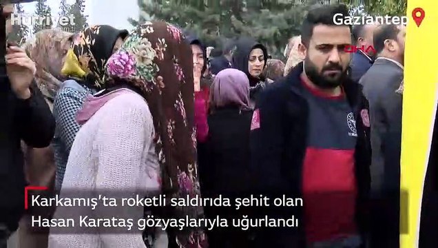 Hasan Karataş gözyaşlarıyla uğurlandı