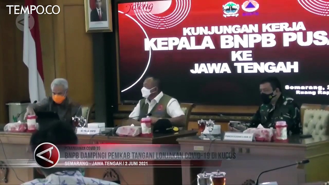 BNPB Bantu Pemkab Kudus Tangani Lonjakan Kasus Covid-19