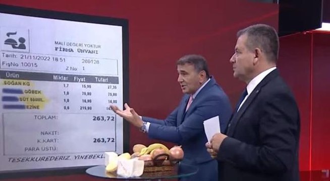 Canlı yayında muz-patates karşılaştırması yapan oda başkanı isyan etti: Tencere darbesi yapıyorlar