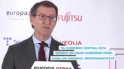 Feijóo al ataque: "Sánchez es un gran Gobierno para separatistas, malversadores y agresores sexuales"