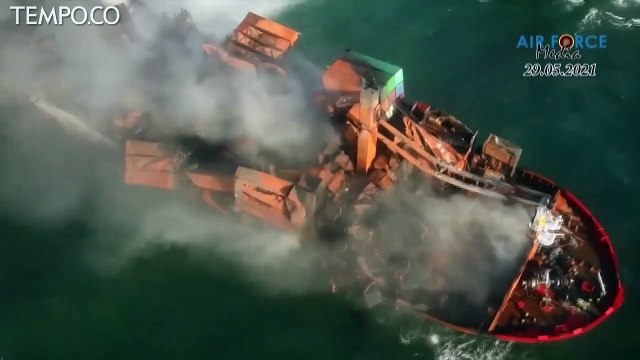 Kapal Kargo MC X-Press Pearl Tenggelam, Bencana Laut Terburuk di Sri Lanka