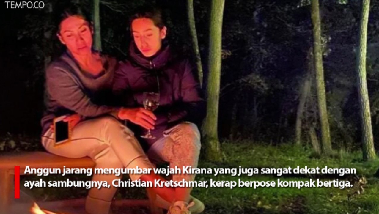 Jarang Terekspose Kirana Cipta Montana, Putri Anggun C. Sasmi Kini Beranjak ABG