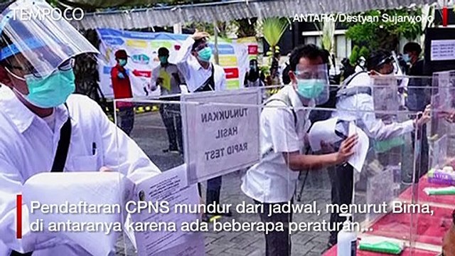 Pendaftaran CPNS 2021 Resmi Diundur, Ini Penjelasan Kemenpan RB