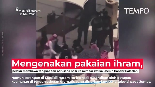 Detik-detik Imam Masjidil Haram Diserang Orang Yang Mengaku Imam Mahdi