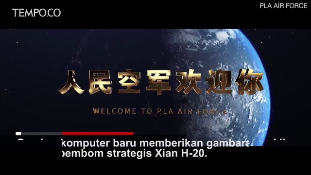 Pengebom Siluman Cina Terbaru Xian H-20 Dapat Menghantam Guam dengan Nuklir