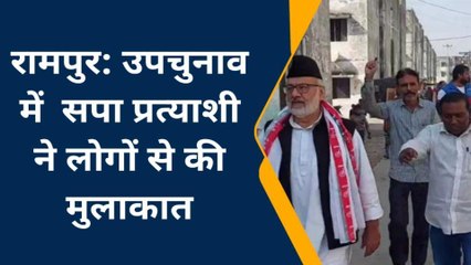 रामपुर उपचुनाव: शहर में सपा प्रत्याशी को कैसा मिल रहा समर्थन, जानिए क्या बोले आसिम राजा