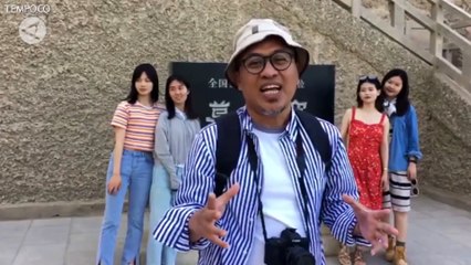 Menjelajah Gua Seribu Patung Buddha di Gurun Gobi