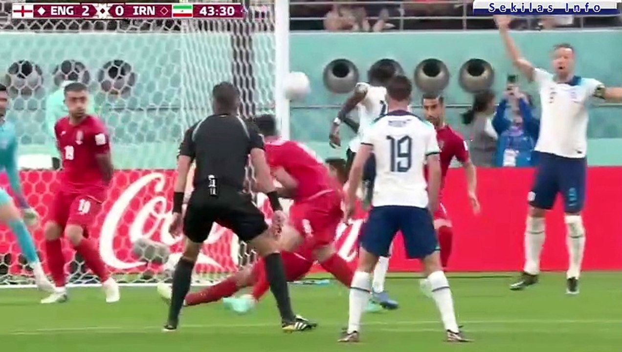 Results & Goals World Cup Qatar 2022  II England vs Iran  II  6 - 2