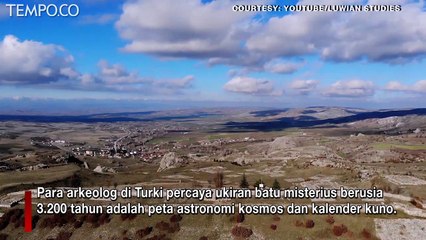 Terungkap Ukiran Batu Misterius Berumur 3.200 Tahun di Turki sebagai Peta Kosmos