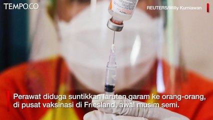 Perawat Jerman Suntik Ribuan Penerima Vaksin Covid-19 dengan Larutan Garam