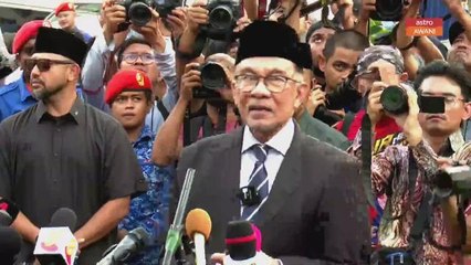 Kerajaan perpaduan: 'Kalau saya, saya hormat dan patuh' - Anwar