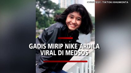 Viral Video TikTok, Amel yang Mirip Nike Ardila, Dicari Warganet