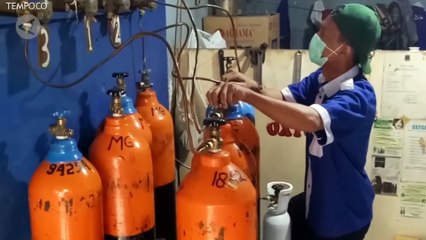 Angka Kasus COVID-19 Tinggi, Pemkot Tangerang Pastikan Stok Tabung Oksigen Aman