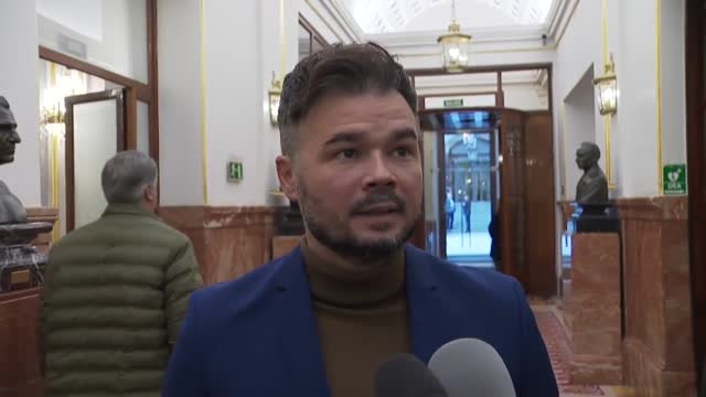 Rufián, prudente sobre la revisión de la malversación: Queremos ser discretos