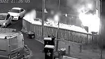 Hero neighbour drags mother from house fire in Wales moments before huge explosion