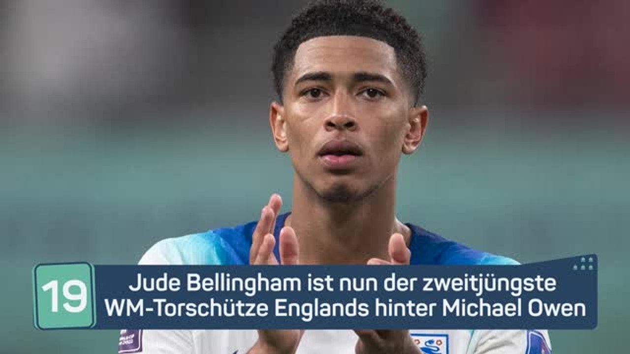 Jude Bellingham lässt England-Fans jubeln