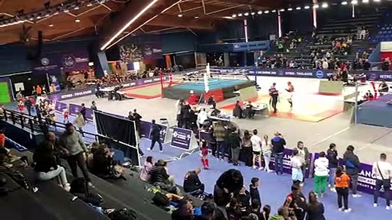 Images maritima : le championnat régional paca de muay thaï à Istres