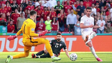 Menang 5-3, Spanyol Singkirkan Kroasia dari EURO 2020